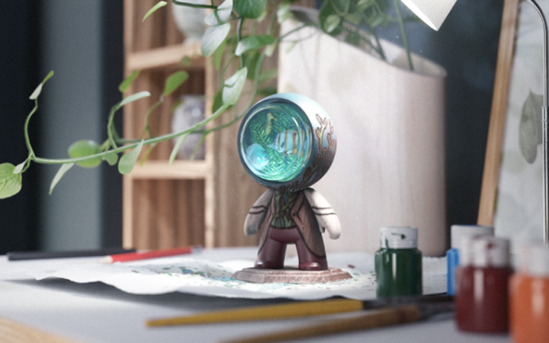 3d model made in Adobe Substance 3D