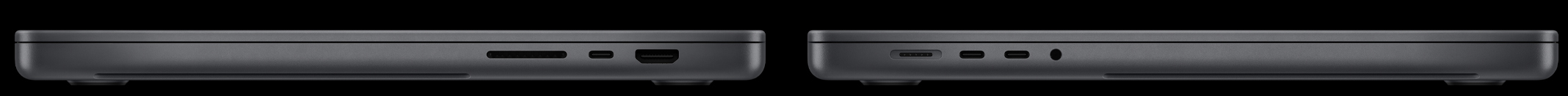 MacBook Pro side profile