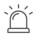 Police siren icon