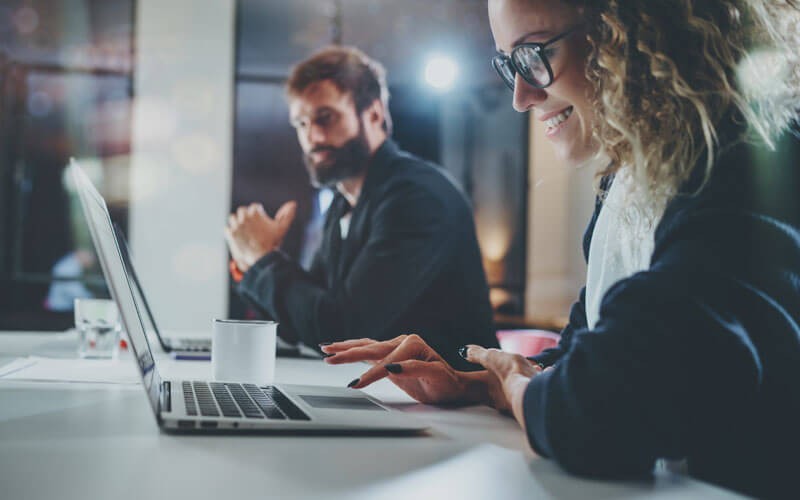 Insight for Apple Woman using Apple device