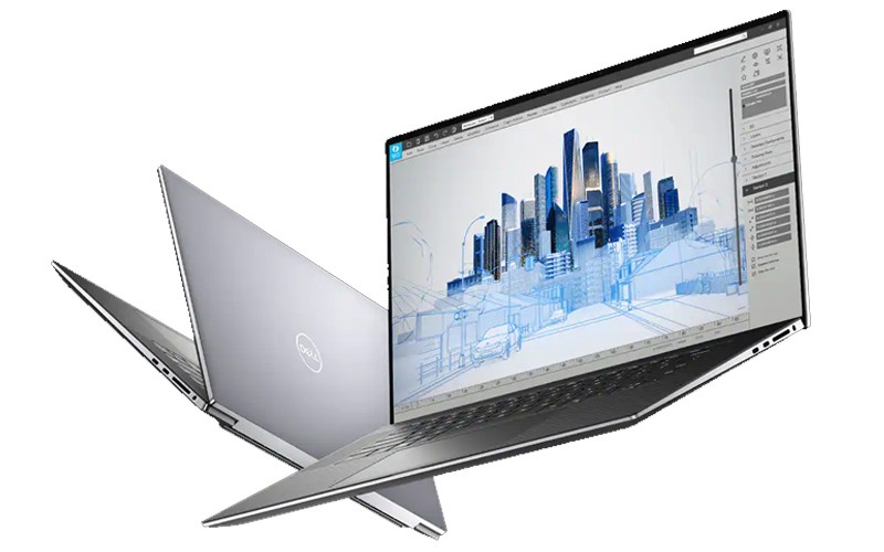 Dell Precision Mobile Workstations Two Dell Precision mobile workstations