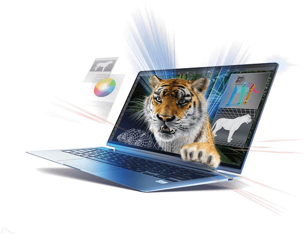 Laptop with Intel