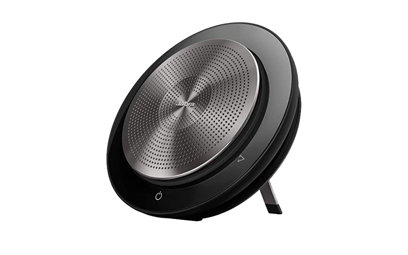 Jabra Speak 810 speakerphone close up of the Jabra Speak 810 speakerphone