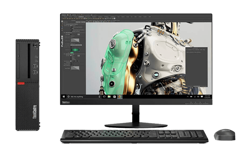 Enterprise desktops are compact, stable and manageable M Series Small Form Factors Lenovo ThinkCentre desktop