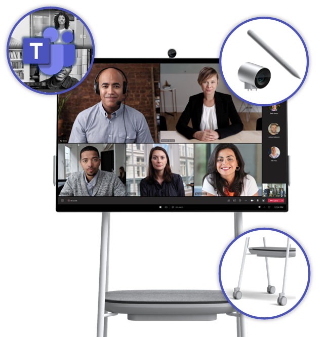 surface hub with callout features